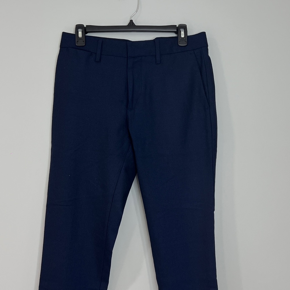 Men’s Dockers Wool Blend Dark Blue Dress Slim Fit Khakis. Waist 31, length 30.